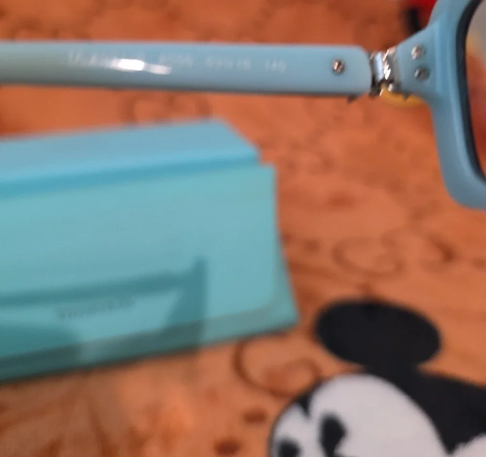 Authentic Tiffany & Co. Women's Black Glasses 53-16.